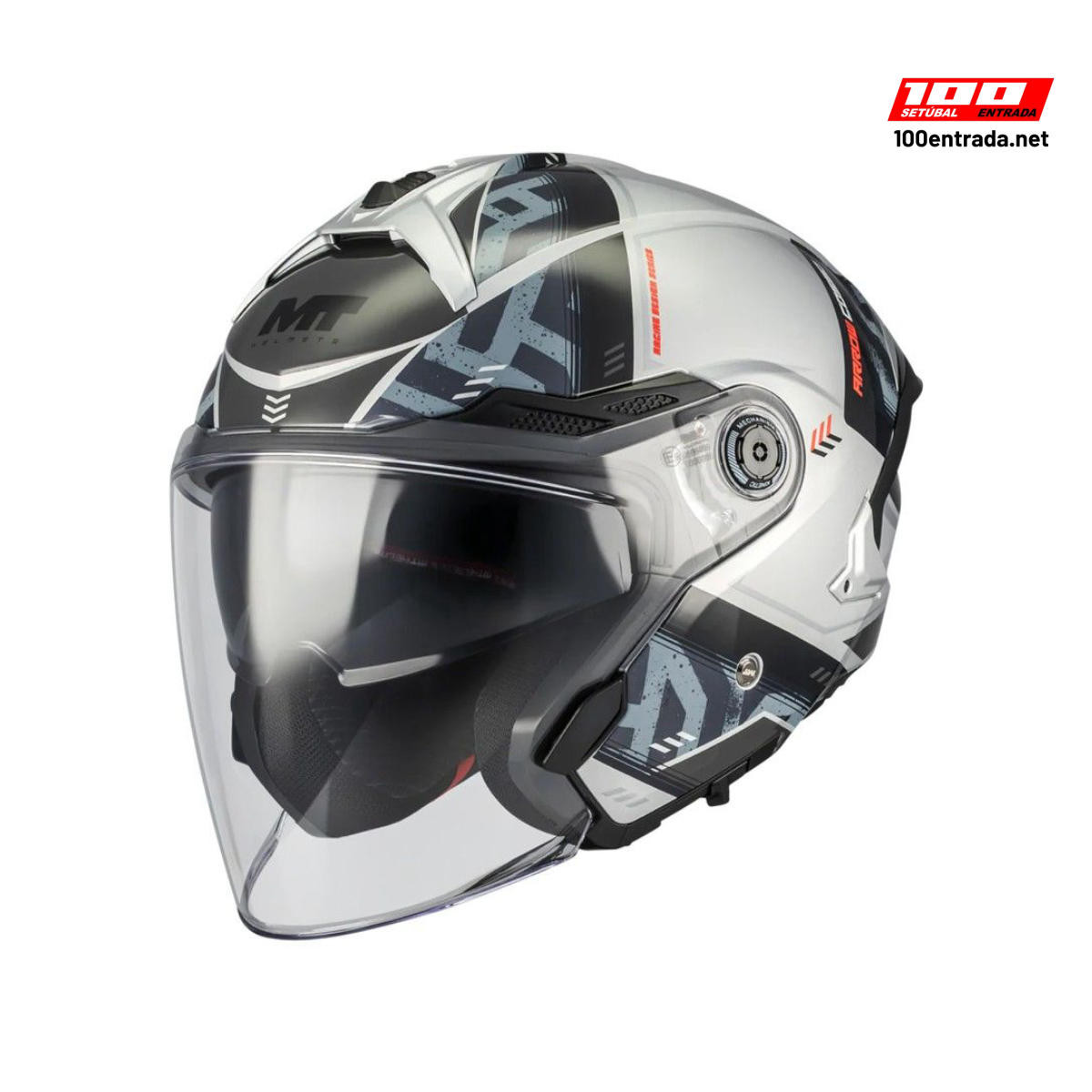 100entrada.net - Comprar capacetes de moto online - MT COSMO SV ARROW (ECE 22.06)