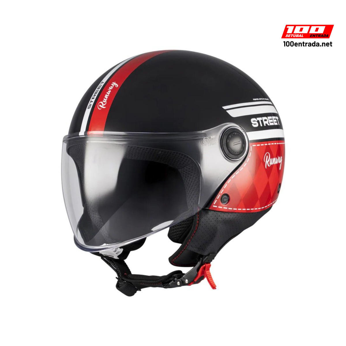 100entrada.net - Comprar capacetes de moto online - MT STREET S RUNWAY (ECE22.06)