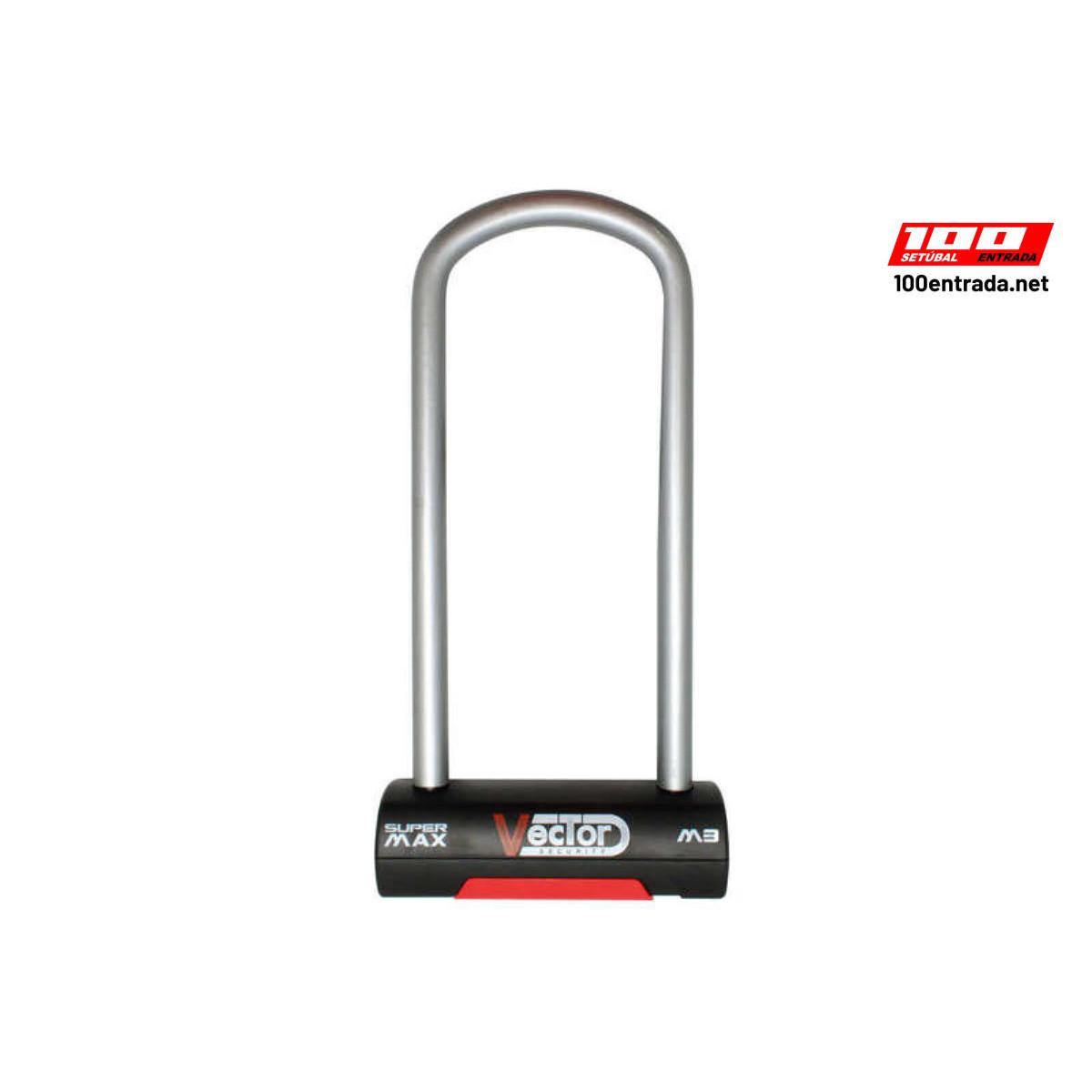 100entrada.net -Comprar botas para andar de moto online - Cadeado em U VECTOR SuperMax M3 - Ø16mm / 108x270mm