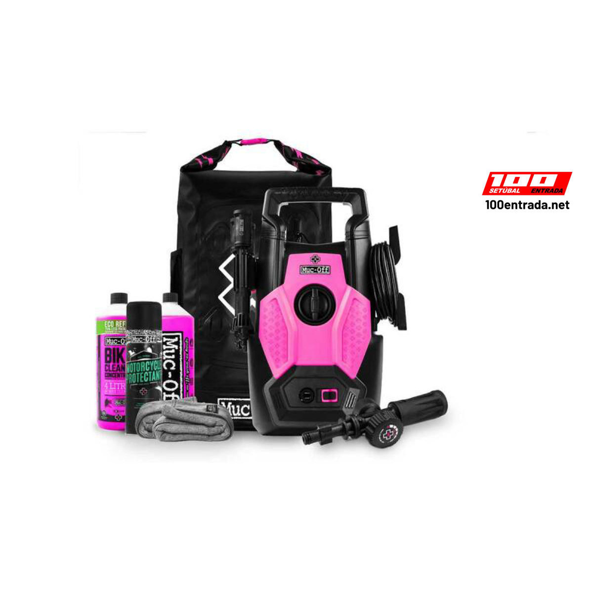 100entrada.net -Comprar botas para andar de moto online - Kit de máquina de lavar a pressão para moto MUC-OFF (incluem produtos
