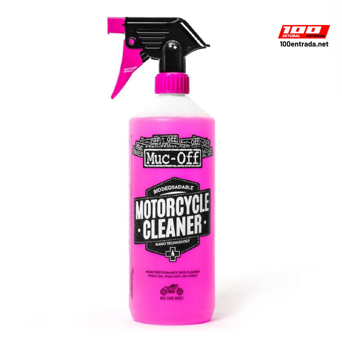 100entrada.net -Comprar botas para andar de moto online - Limpador Muc-Off Motorcycle Cleaner pote 1L com difusor
