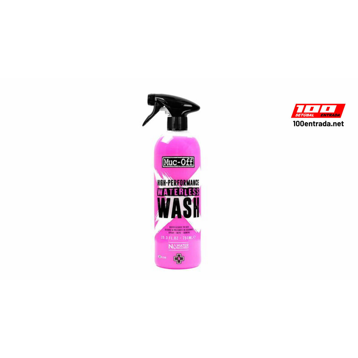 100entrada.net -Comprar botas para andar de moto online - Spray de limpeza em seco MUC-OFF High-Performance Waterless Wash, 750