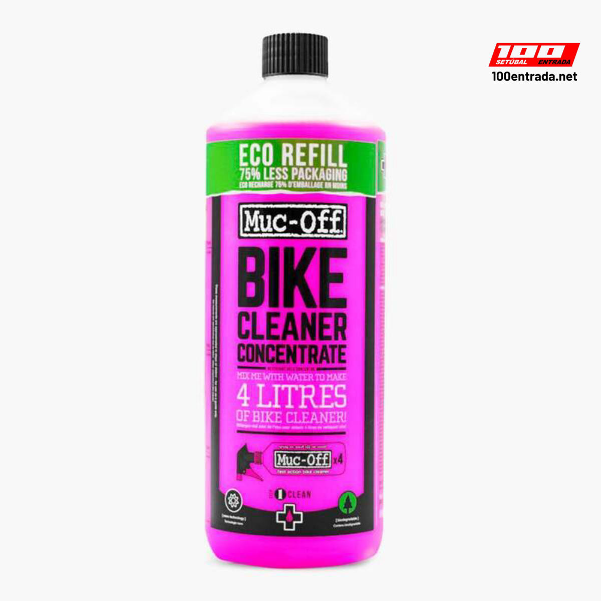 100entrada.net -Comprar botas para andar de moto online - Limpador concentrado MUC-OFF Bike Cleaner Nano Gel - Frasco de 1L