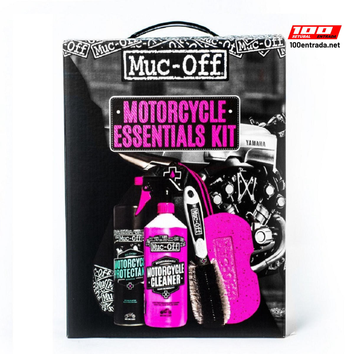 100entrada.net -Comprar botas para andar de moto online - Kit completo cuidado moto Muc-Off Motorcycle Essentials