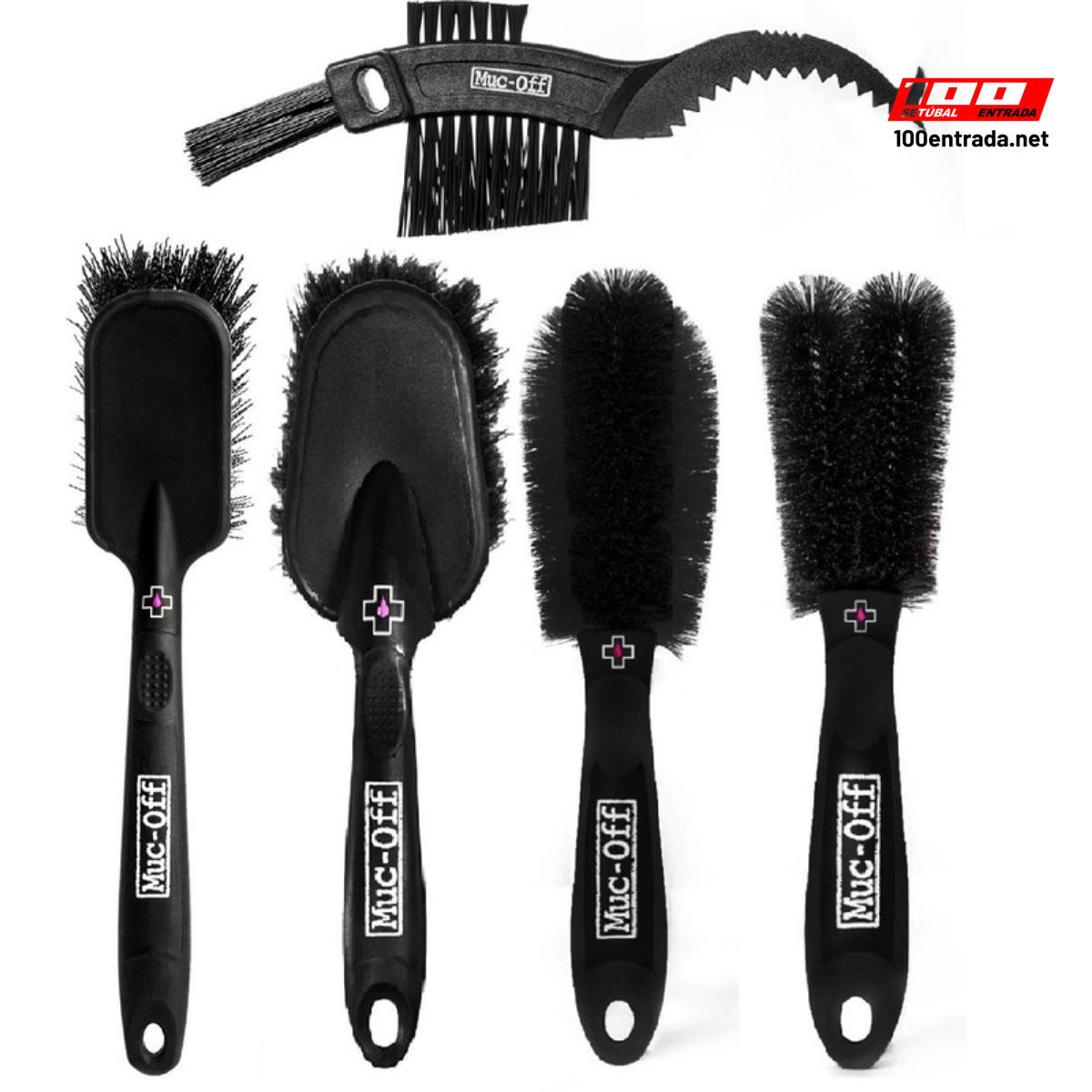100entrada.net -Comprar botas para andar de moto online - MUC-OFF 5x Premium Brush Kit
