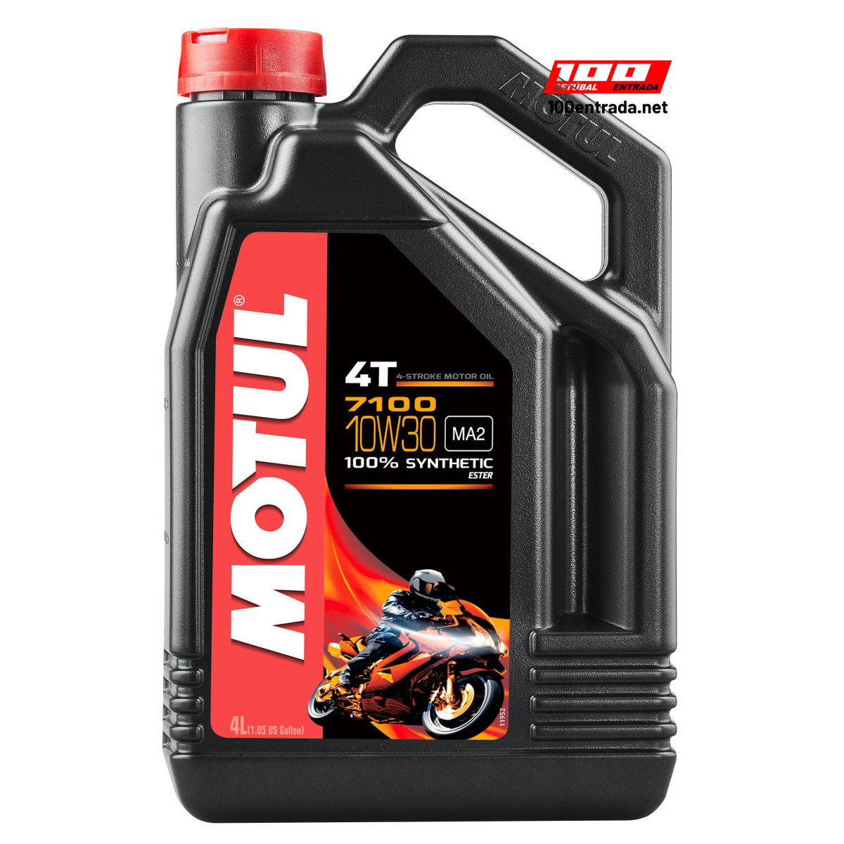 100entrada.net -Comprar botas para andar de moto online - MOTUL 7100 10W30 4T 4 L
