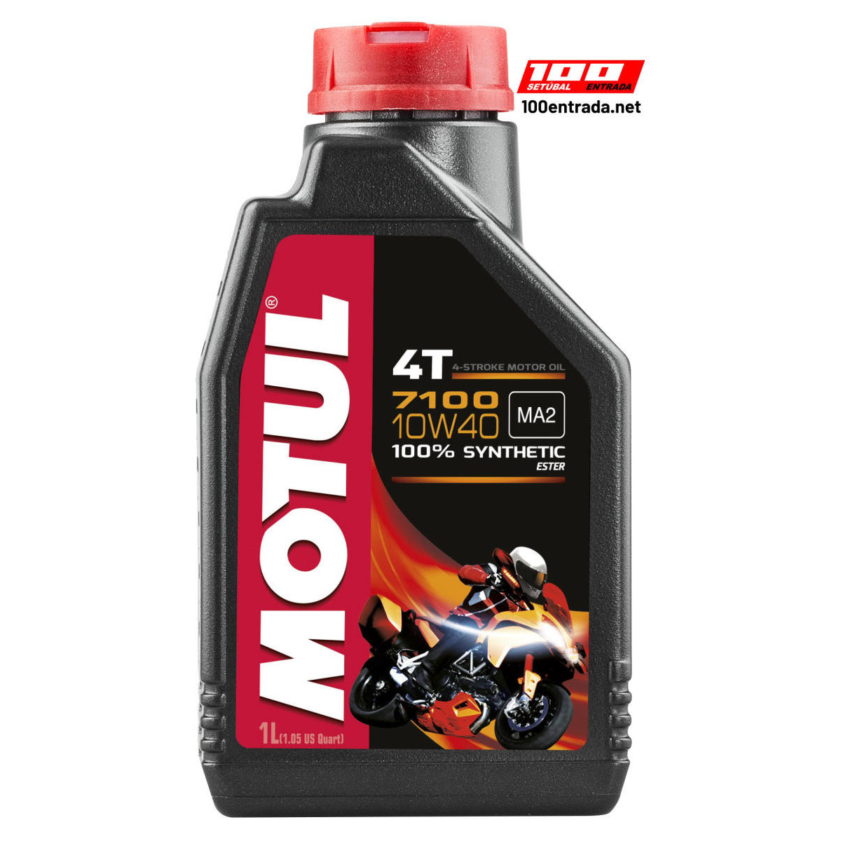 100entrada.net -Comprar botas para andar de moto online - MOTUL 7100 10W40 4T 1 L