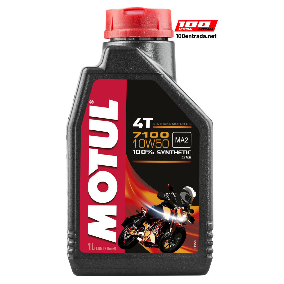 100entrada.net -Comprar botas para andar de moto online - MOTUL 7100 10W50 4T 1 L