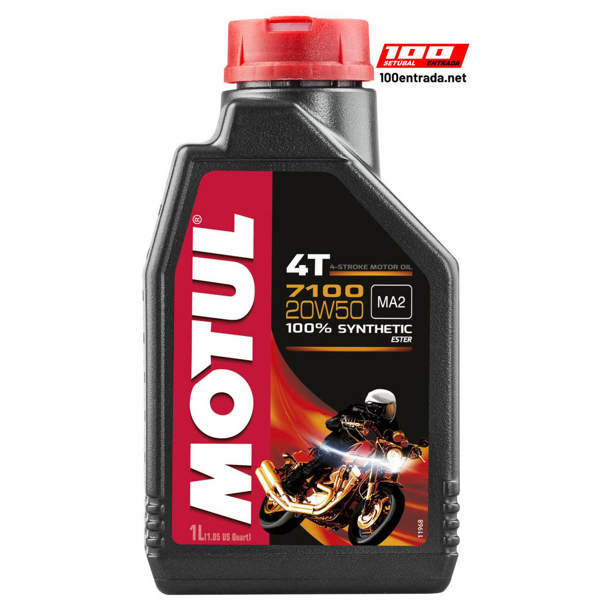 100entrada.net -Comprar botas para andar de moto online - MOTUL 7100 20W50 4T 1 L