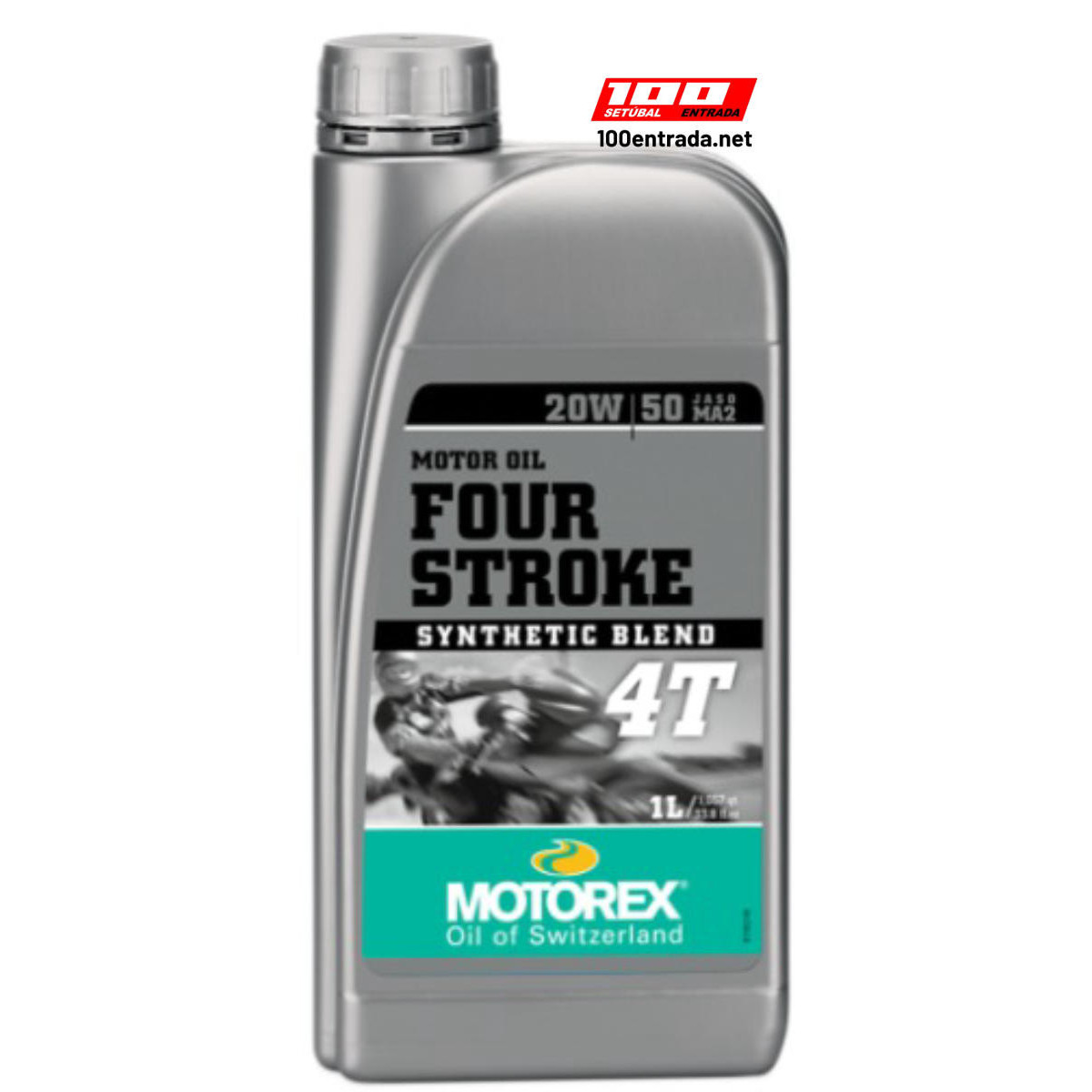100entrada.net - Comprar online óleos e lubrificantes Motorex - OLEO 4T 4-STROKE 20W/50 1L