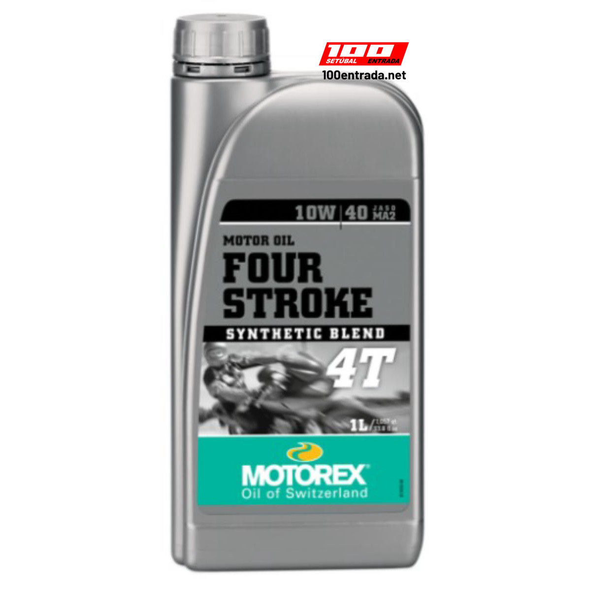 100entrada.net - Comprar online óleos e lubrificantes Motorex - OLEO 4T 4-STROKE 10W/40 (1L/4L)