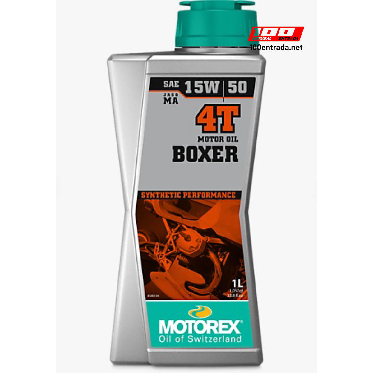 100entrada.net - Comprar online óleos e lubrificantes Motorex - OLEO 4T BOXER BMW 15W/50 1L
