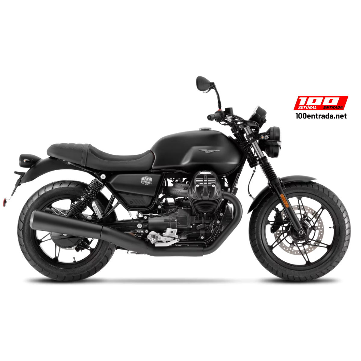 100entrada.net - Moto Guzzi V7 Stone 850 - Lisboa - Setúbal
