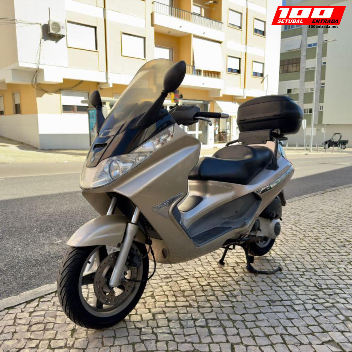100entrada.net - Piaggio X8 200 - Setúbal