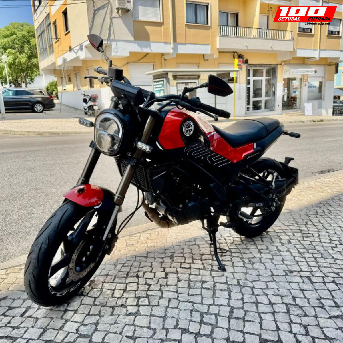 100entrada.net - Benelli Leoncino 125 - Setúbal