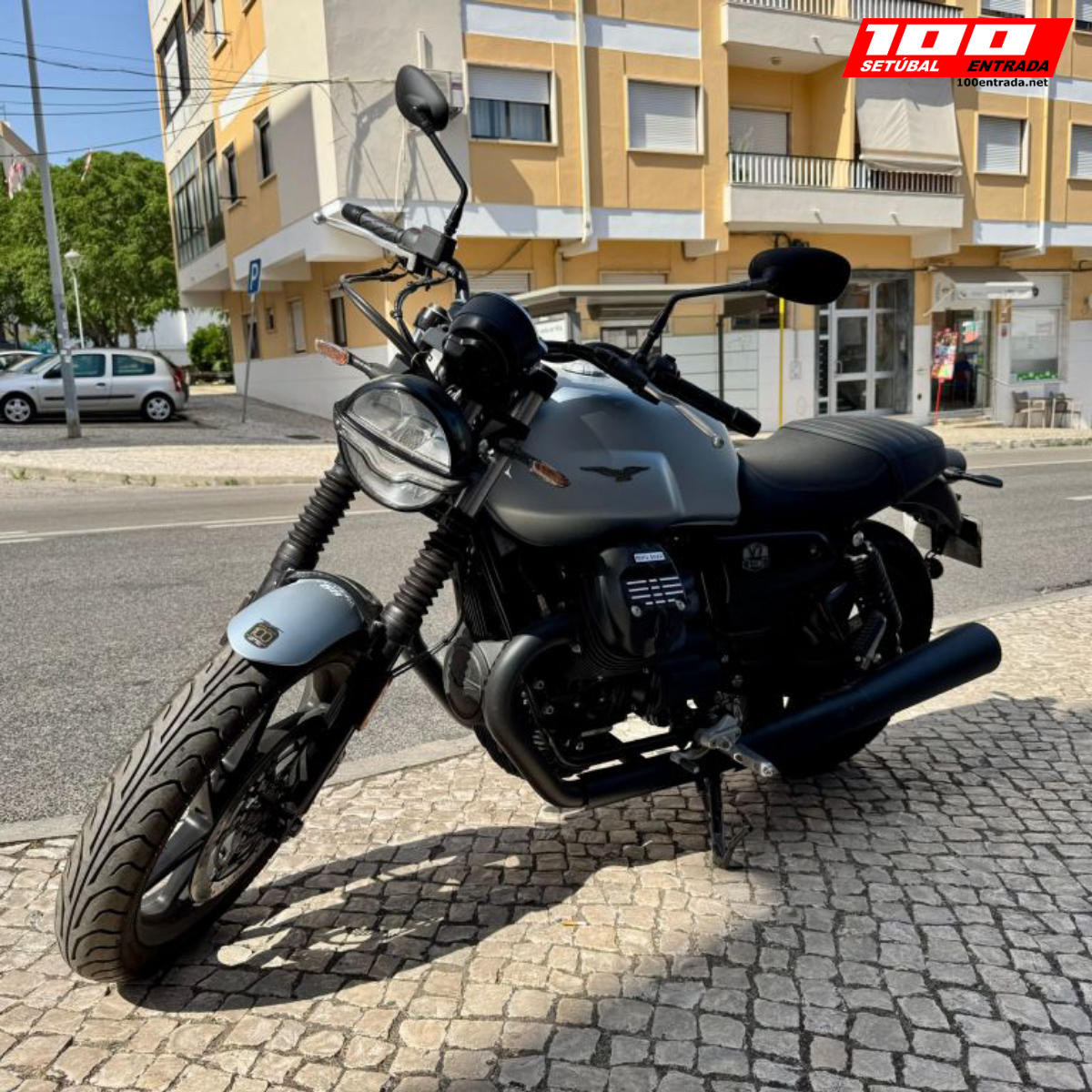 100entrada.net - Moto Guzzi V7 Stone 850 - Lisboa - Setúbal