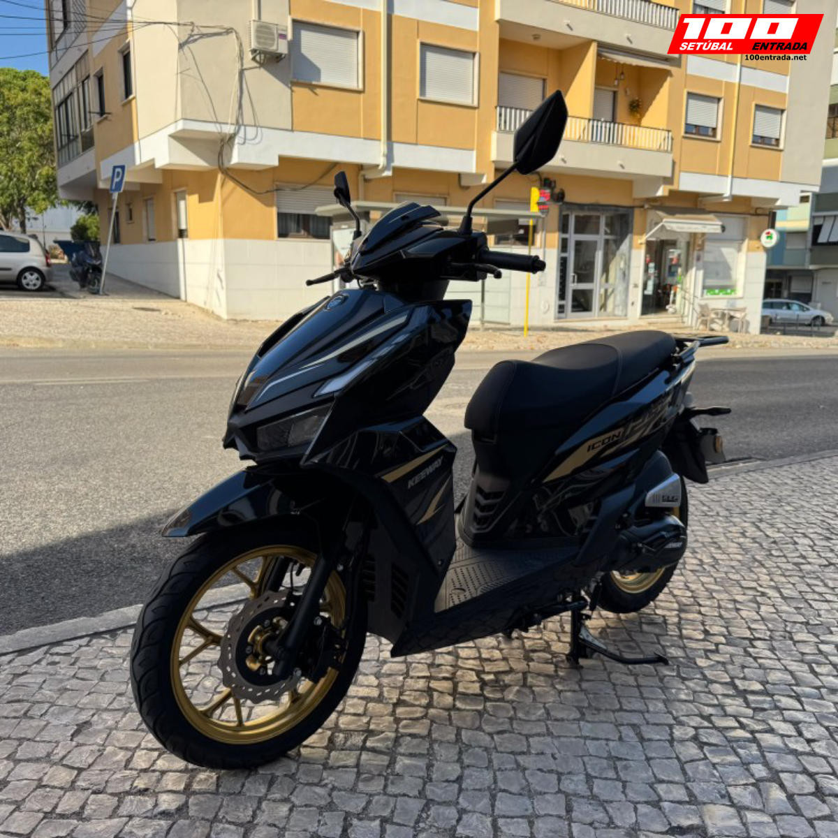 100entrada.net - Keeway ICON 125S - Lisboa - Setúbal