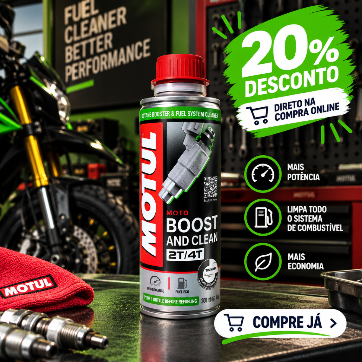 100entrada.net - Online - MOTUL Aditivo para gasolina