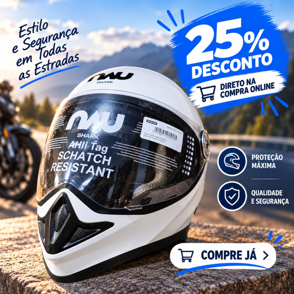 100entrada.net - Capacete NAU N42