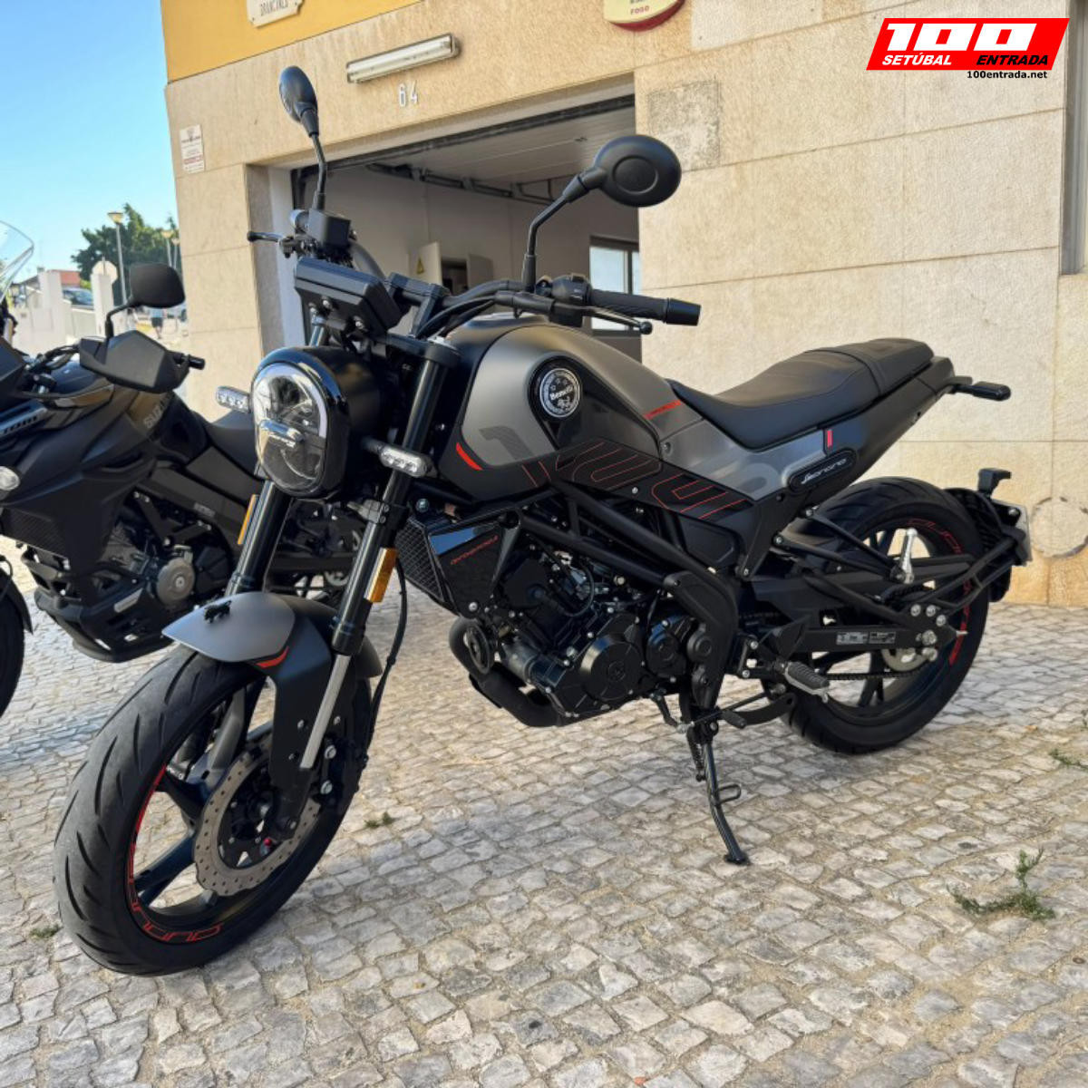 100entrada.net - Benelli Leoncino 125 - Lisboa - Setúbal