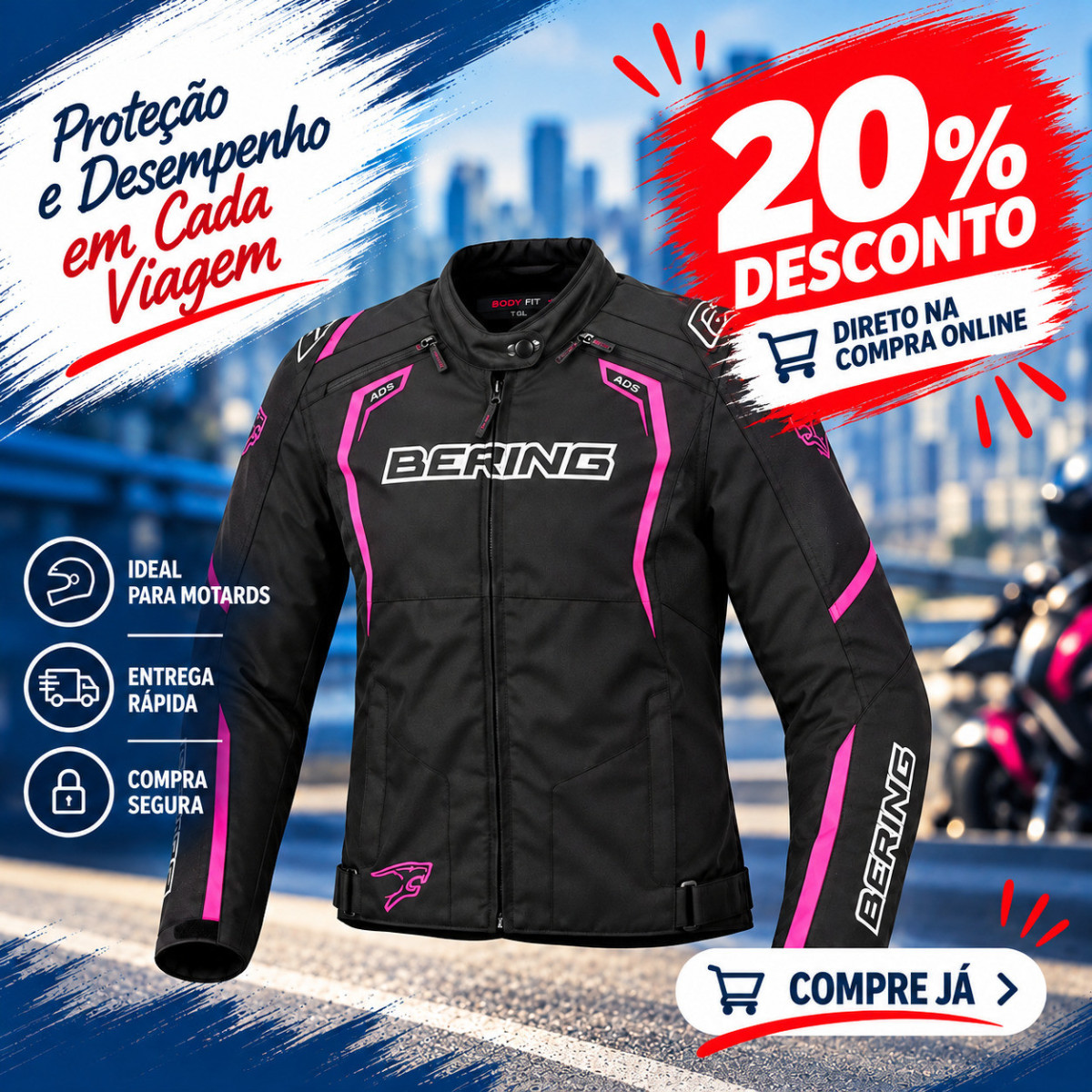 100entrada.net - Casaco Bering Lady Sweek