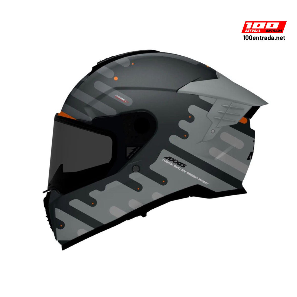 100entrada.net - Comprar blusões online - AXXIS HAWK EVO SV FRESHPAINT (ECE 22.06)