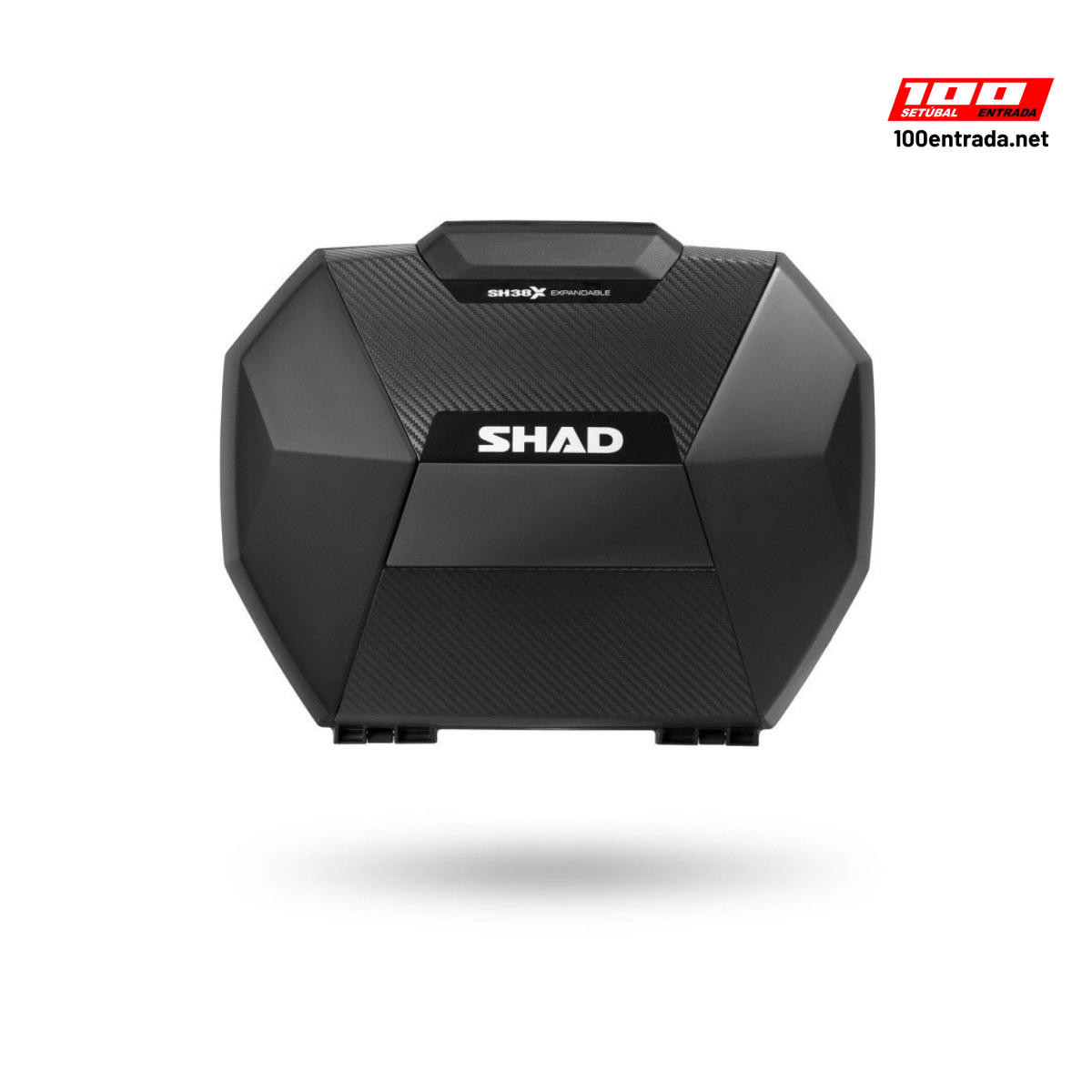 100entrada.net - Comprar top cases e malas online para moto - SHAD MALA SH38X LATERAL SMART LOCK JG (PAINEL CARBONO)